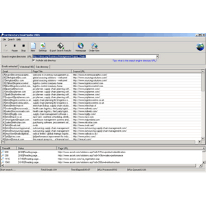 1st Directory Email Spider最新版 5.35　