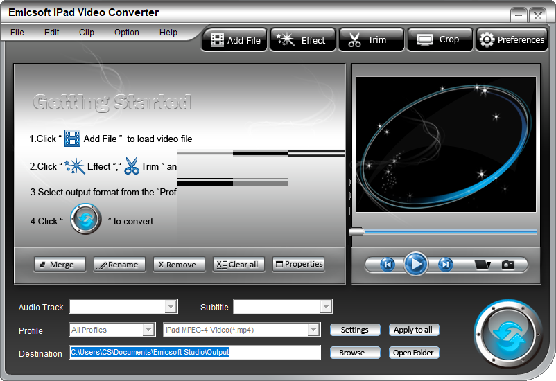 Emicsoft iPad Video Converter