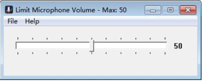 Limit Microphone Volume
