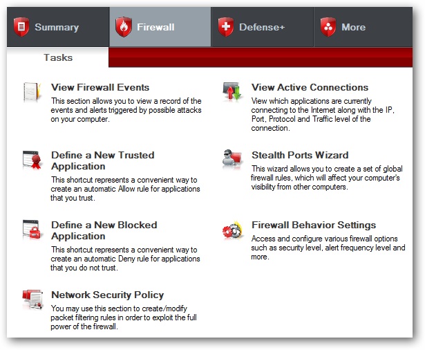 Comodo Firewall  (32bit)