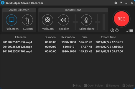 TalkHelper Screen Recorder