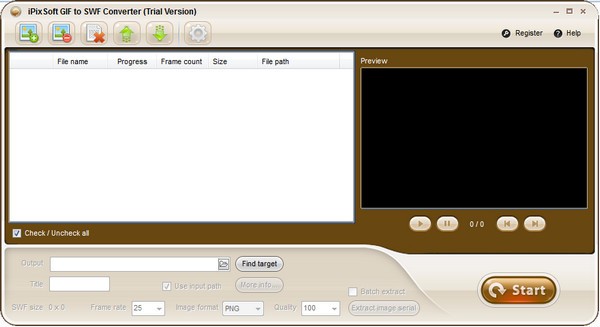 iPixSoft GIF to SWF Converter