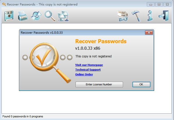 Recover Passwords